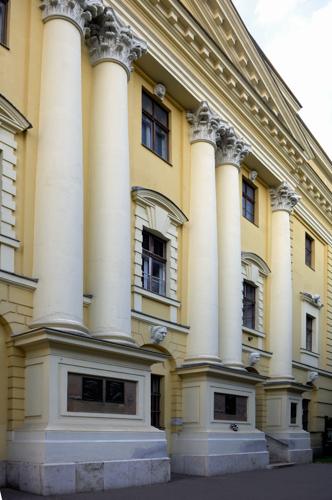 A Debreceni Református Kollégium-stock-foto