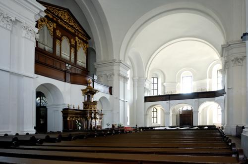 Debrecen, Református nagytemplom-stock-foto