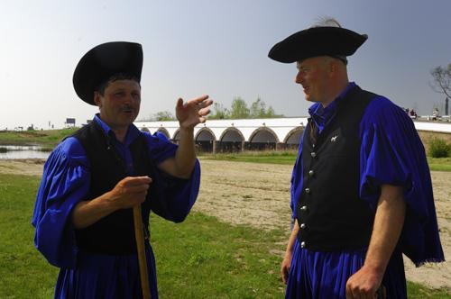 Hortobágyi csikósok-stock-foto