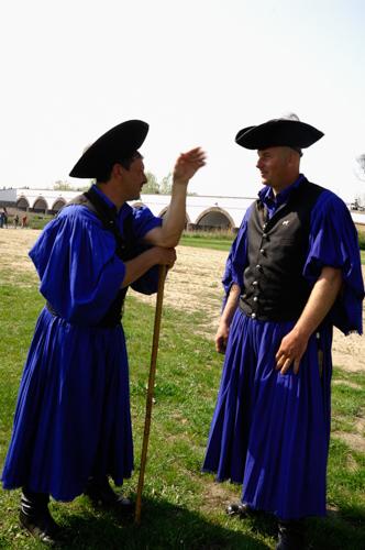 Hortobágyi csikósok-stock-foto