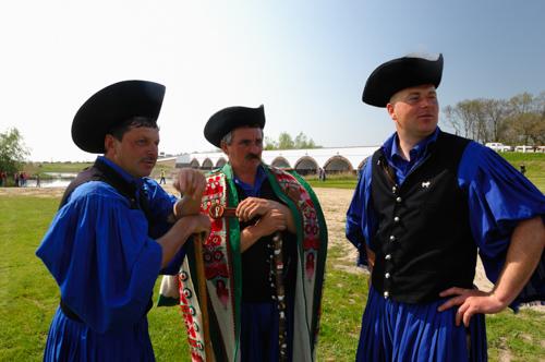 Hortobágyi csikósok-stock-foto