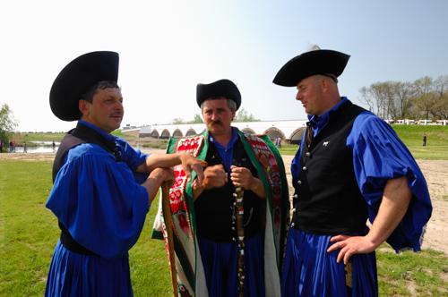 Hortobágyi csikósok-stock-foto