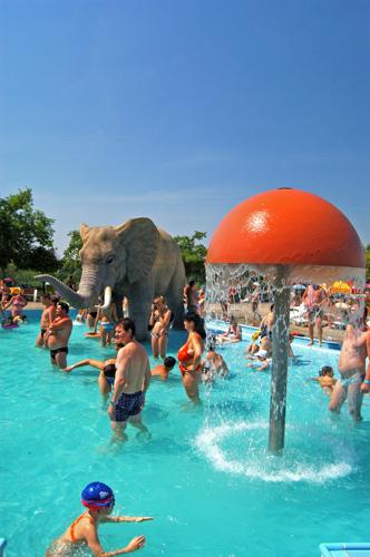 Hajdúszoboszló, Hungarospa Strand- és Gyógyfürdő-stock-photo