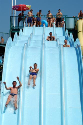 Hajdúszoboszló, Hungarospa Strand- és Gyógyfürdő-stock-foto