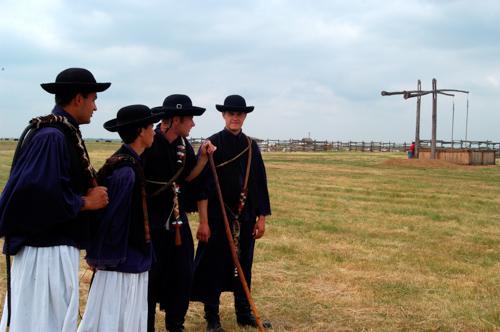 Hortobágyi pásztorok-stock-foto