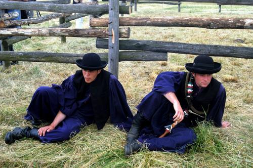 Hortobágyi pásztorok-stock-foto