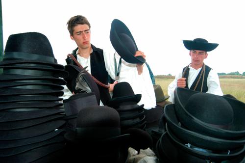 Hortobágyi pásztorok-stock-foto