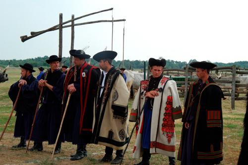 Hortobágyi pásztorok-stock-foto