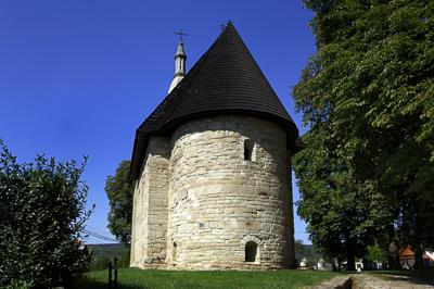 Tarnaszentmária, Római katolikus templom-stock-foto