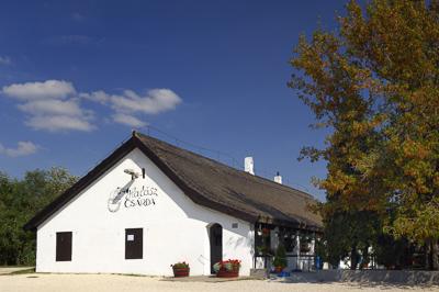 A Szúnyogszigeti Halászcsárda étterem-stock-foto