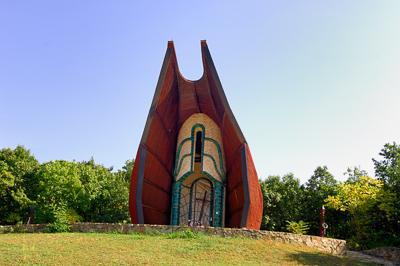 Pákozd, Don-kanyar Emlékkápolna-stock-foto