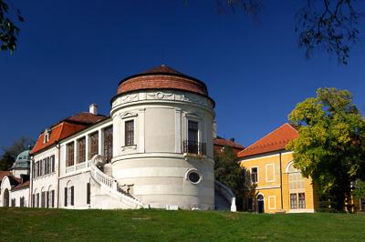 Iszkaszentgyörgy, Amadé–Bajzáth–Pappenheim-kastély-stock-foto