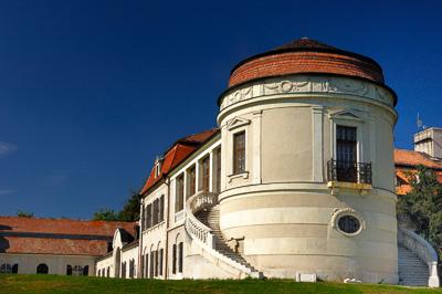Iszkaszentgyörgy, Amadé–Bajzáth–Pappenheim-kastély-stock-foto