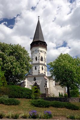 Gyöngyöspata, Római katolikus templom-stock-foto