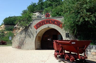 Gánt, Balás Jenő Bauxitbányászati Múzeum-stock-foto