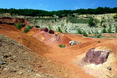 Gánt, Balás Jenő Bauxitbányászati Múzeum-stock-foto