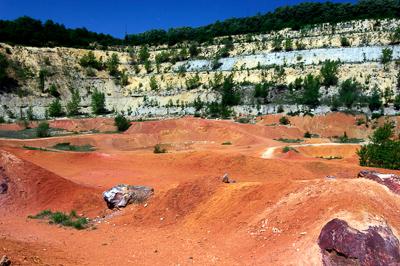 Gánt, Balás Jenő Bauxitbányászati Múzeum-stock-foto