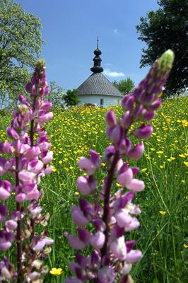 Kissikátor, Római katolikus körtemplom-stock-foto