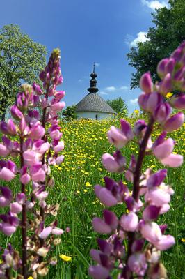 Kissikátor, Római katolikus körtemplom-stock-foto