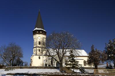 Gyöngyöspata, Római katolikus templom-stock-foto