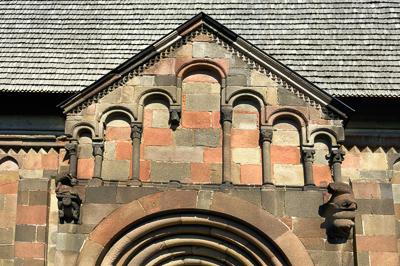 Karcsai református templom-stock-foto