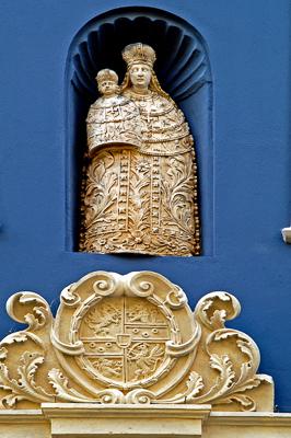 Sopron műemlékekben gazdag belvárosa-stock-foto