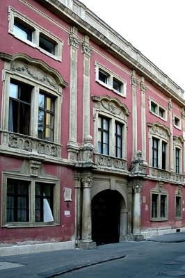 Sopron műemlékekben gazdag belvárosa-stock-foto