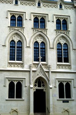 Sopron, Szent Orsolya templom és zárda-stock-photo