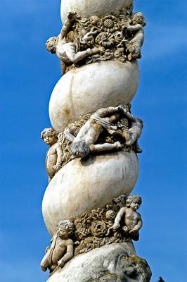 Sopron, Szentháromság-szobor-stock-foto