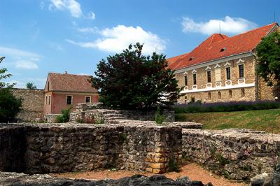 A pécsváradi vár-stock-foto