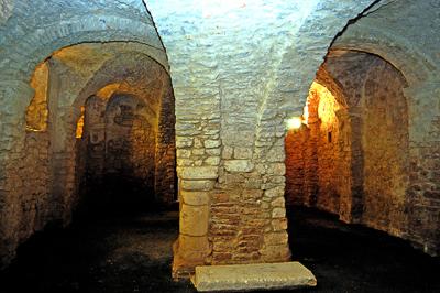 A pécsváradi vár-stock-foto