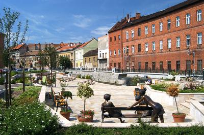 Miskolc, Szinva terasz-stock-photo