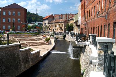 Miskolc, Szinva terasz-stock-photo