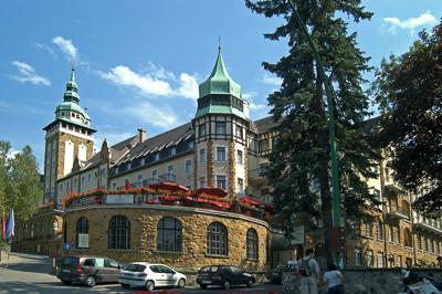 Miskolc - Lillafüred, Palotaszálló-stock-foto