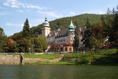 Miskolc - Lillafüred, Palotaszálló-stock-foto