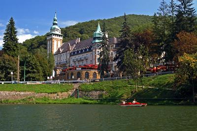 Miskolc - Lillafüred, Palotaszálló-stock-foto