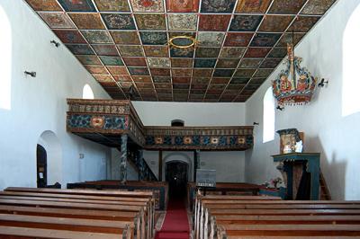 Drávaiványi, református templom-stock-foto