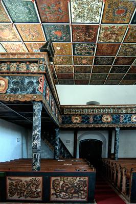 Drávaiványi, református templom-stock-foto