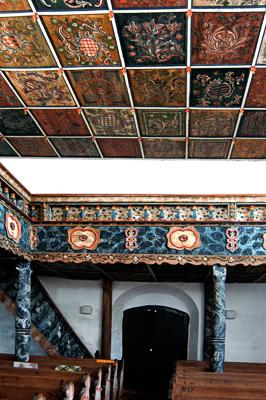 Drávaiványi, református templom-stock-foto