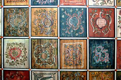 Drávaiványi, református templom-stock-foto