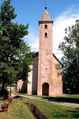 Cserkút, Keresztelő Szent János templom-stock-foto