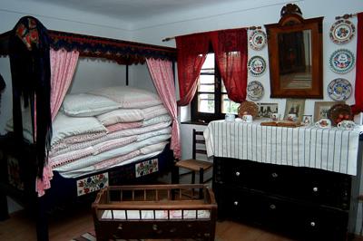 A zengővárkonyi Tájház-stock-foto