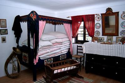 A zengővárkonyi Tájház-stock-foto