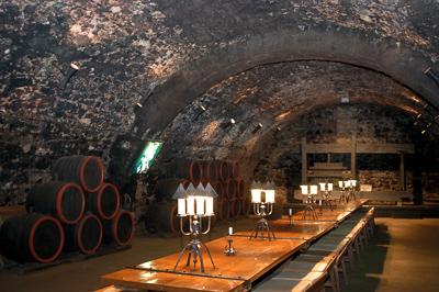 Tokaj, Rákóczi Pince-stock-foto