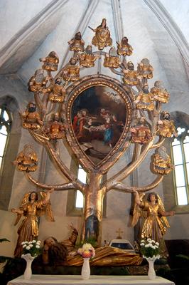 Gyöngyöspata, Római katolikus templom-stock-foto