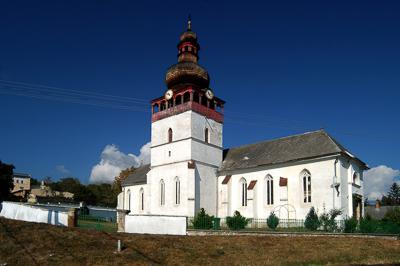 Tolcsva, Római katolikus templom-stock-foto