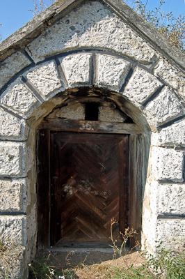 Védett pincesor Hercegkúton-stock-foto