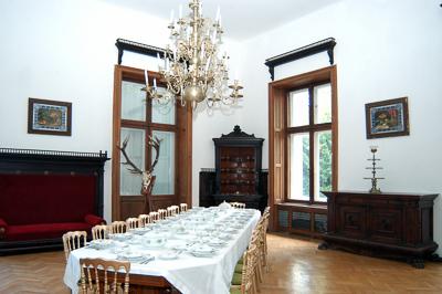 A Károlyi-kastély Füzérradványban-stock-foto