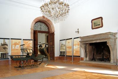 A Károlyi-kastély Füzérradványban-stock-foto