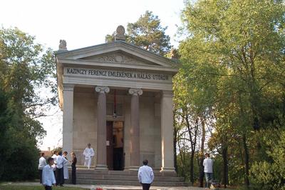 Sátoraljaújhely - Széphalom, Kazinczy Ferenc Emlékcsarnok-stock-foto